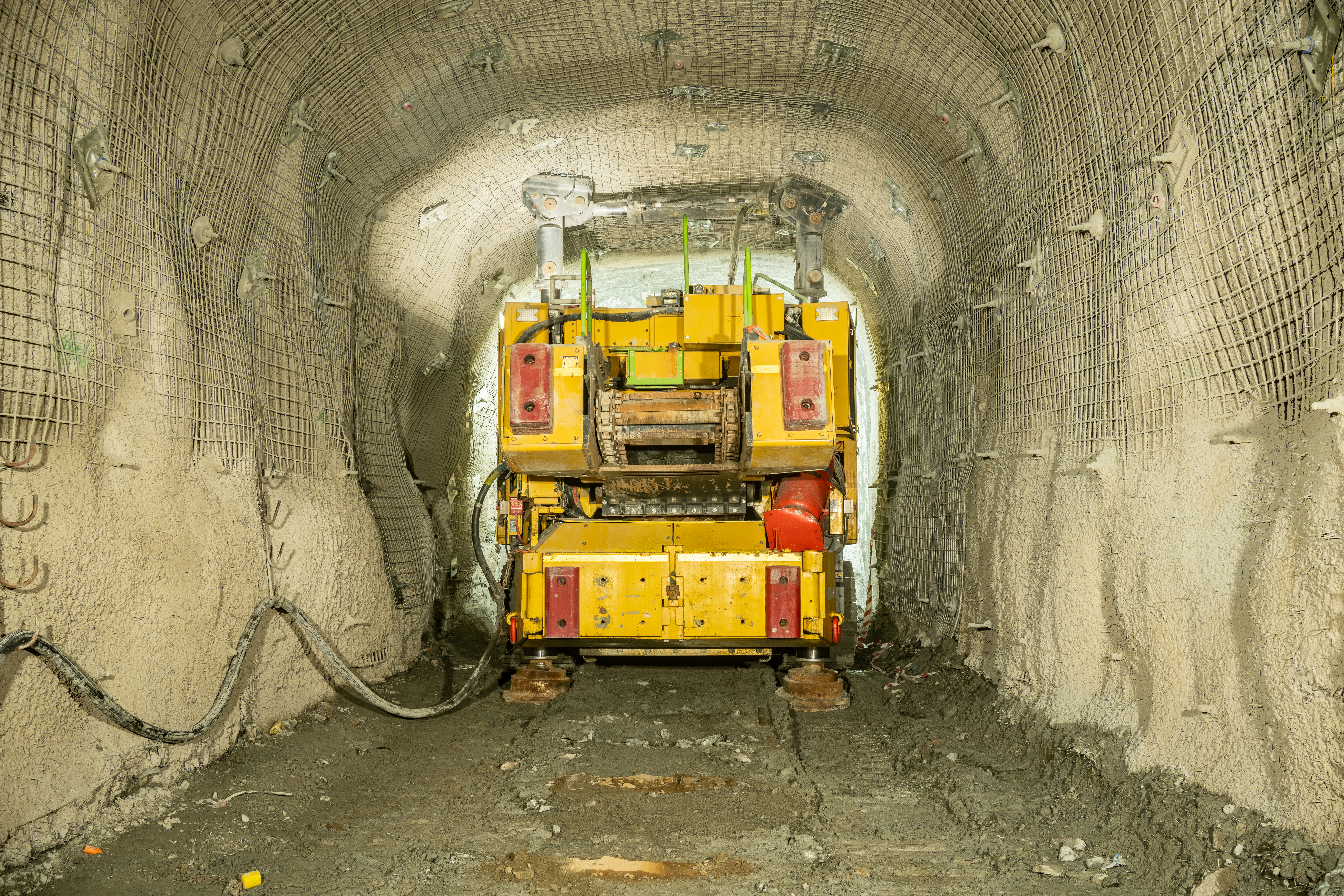 Hard rock continuous miners